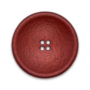 1 1/4" 4-Hole Concave Claret Plastic Button (Made in Germany)