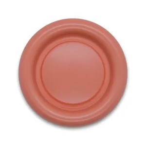 1 3/8" Peachy Salmon Plastic Button