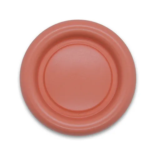 1 3/8" Peachy Salmon Plastic Button