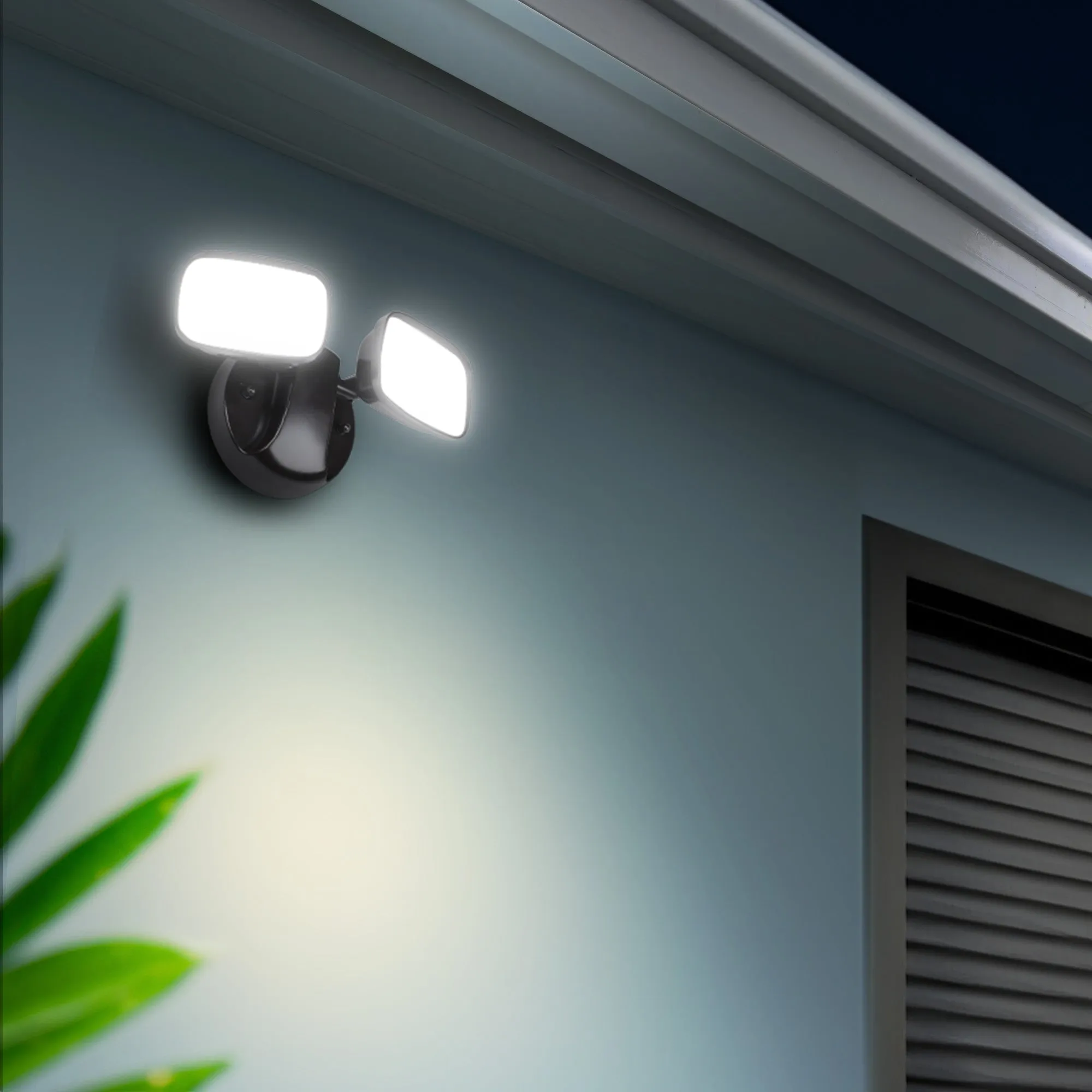 28W Bronze Outdoor Integrated LED Flood Light