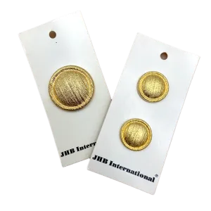 3/4" or 1-1/4" Goldrush | Plastic Buttons | Choose Your Size