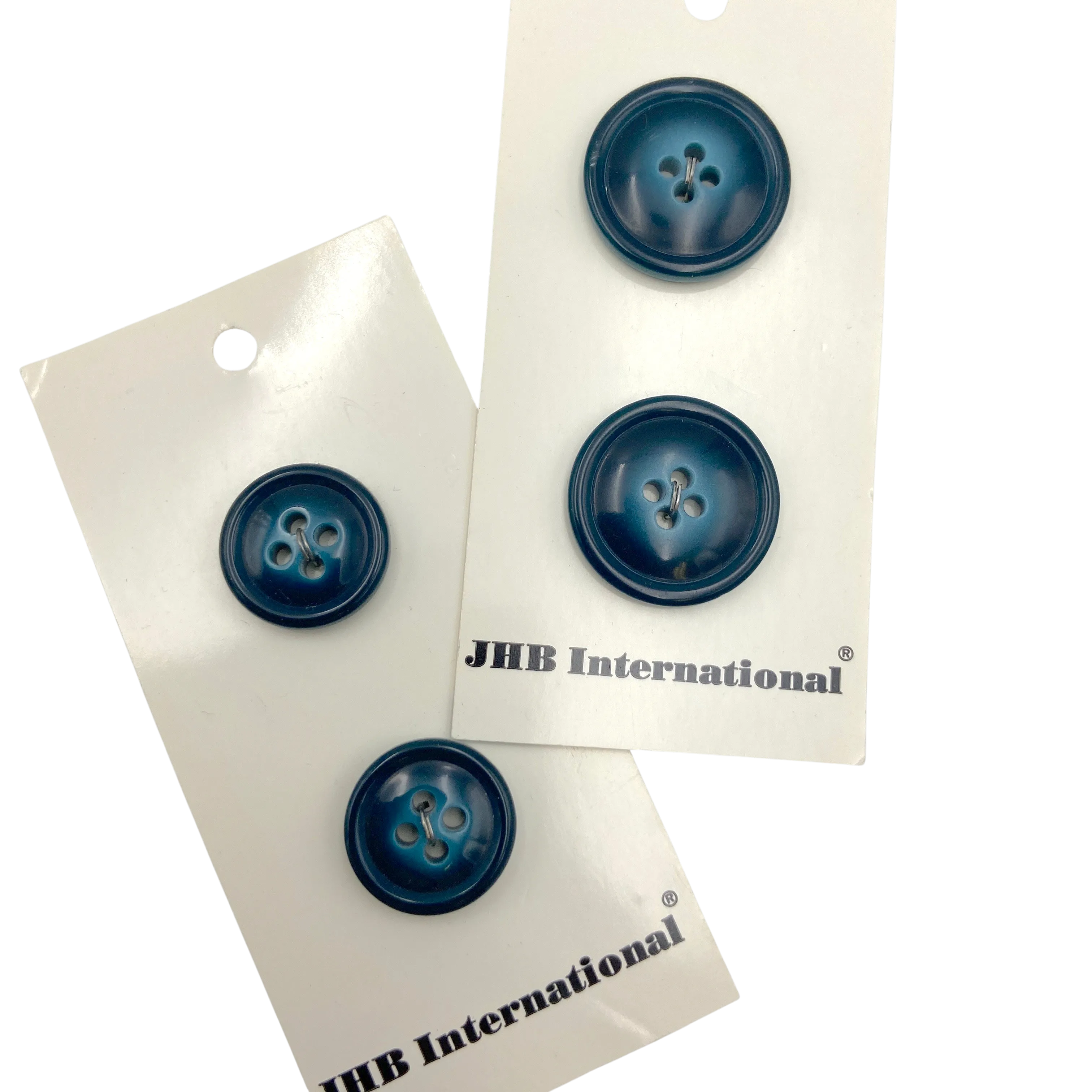 3/4" or 7/8" David | JHB International Plastic Buttons | Set of 2