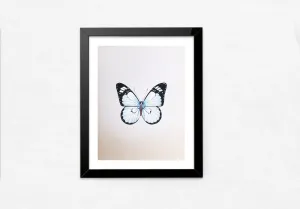 A Graceful Butterfly in Miniature Painting by Mohan Prajapati