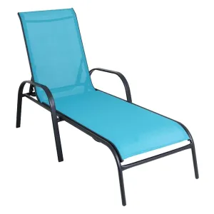 Abaco Blue Tone Sling Chaise