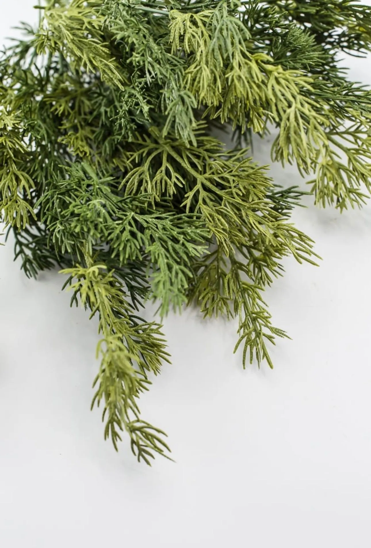 Artificial cedar bush