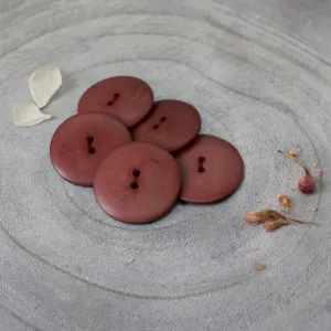 Atelier Brunette - Palm Buttons - Rust 25mm