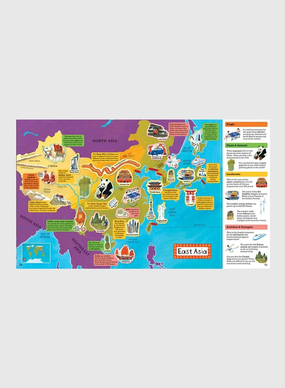 Barefoot Books World Atlas Sticker Book