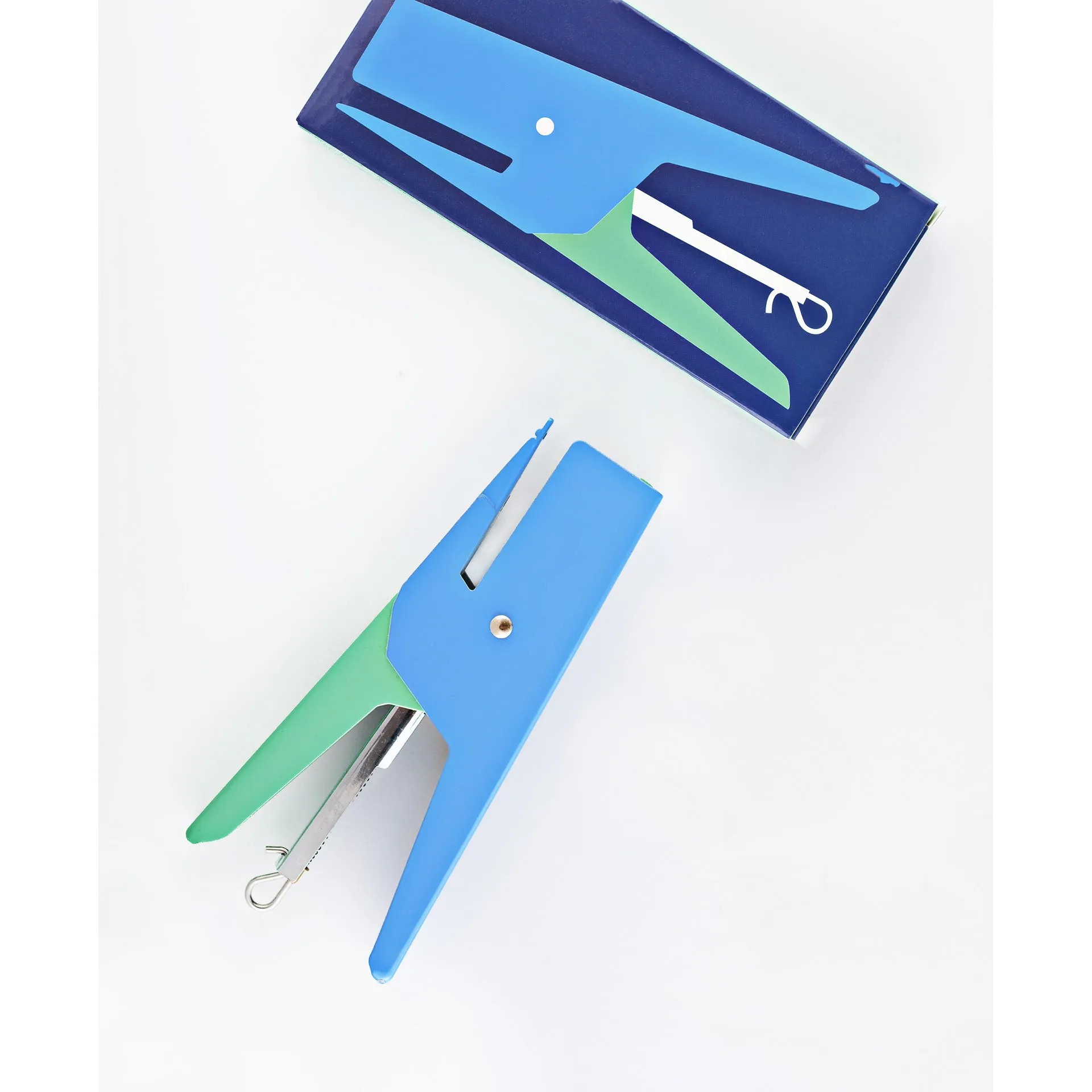 Blue & Green Stapler SAMPLE SALE