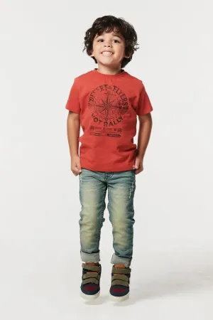 Boys Tee Short Sleeve Hot Sauce | Noppies