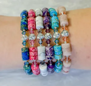 Bracelet Kit - Gems of the Sea Stackable Bracelet