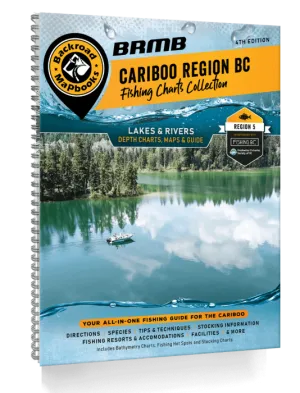 CARIBOO REGION BC FISHING - 4TH EDITION FISHING MAPBOOKS