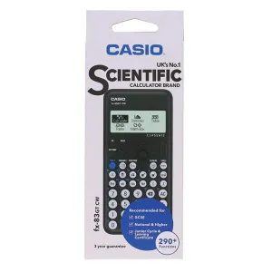 CASIO SCIENTIFIC SECONDARY LEVEL FX-83GTCW