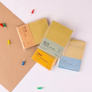 Comix Kraft Paper Sticky Notes Pad