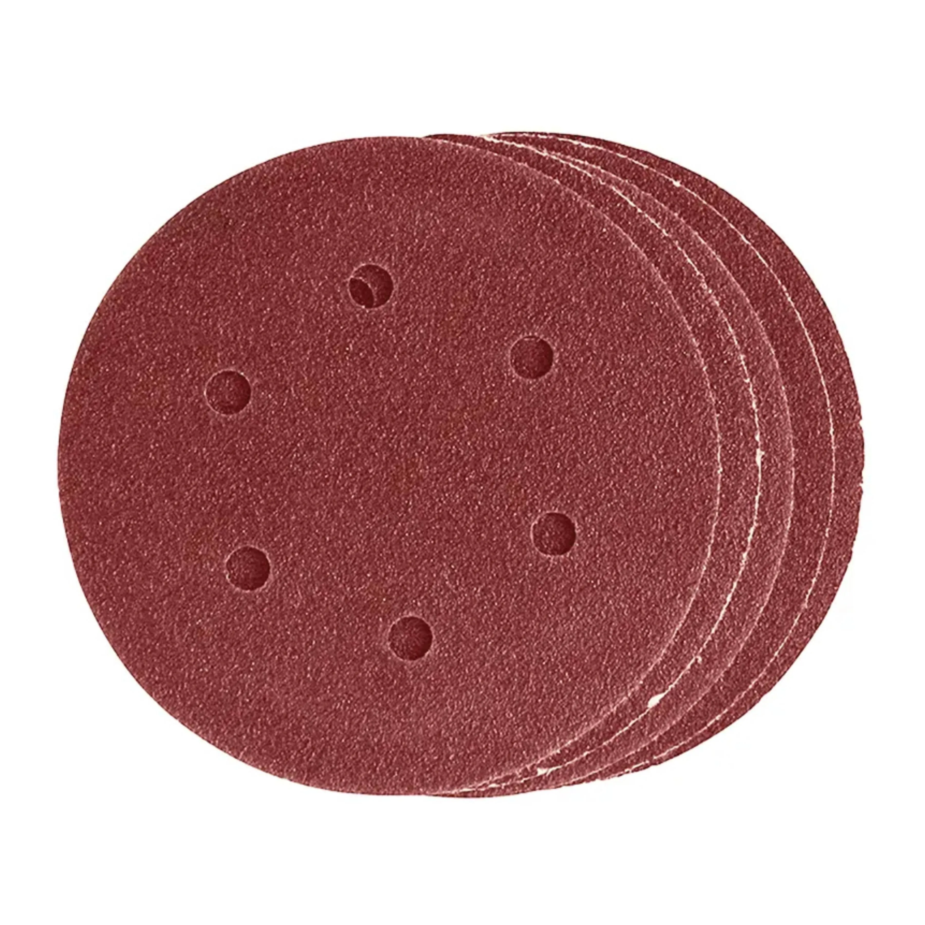 DEKTON 5PC Hook and Loop Orbital Sanding Discs 150mm - Fine 120 Grit