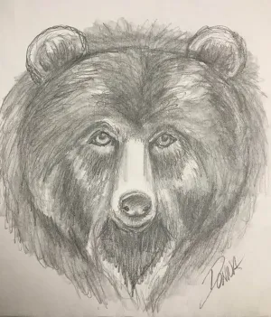 Drawing Wild Animal Series 6- Lesson 1: Bear Downloadable Video Lesson