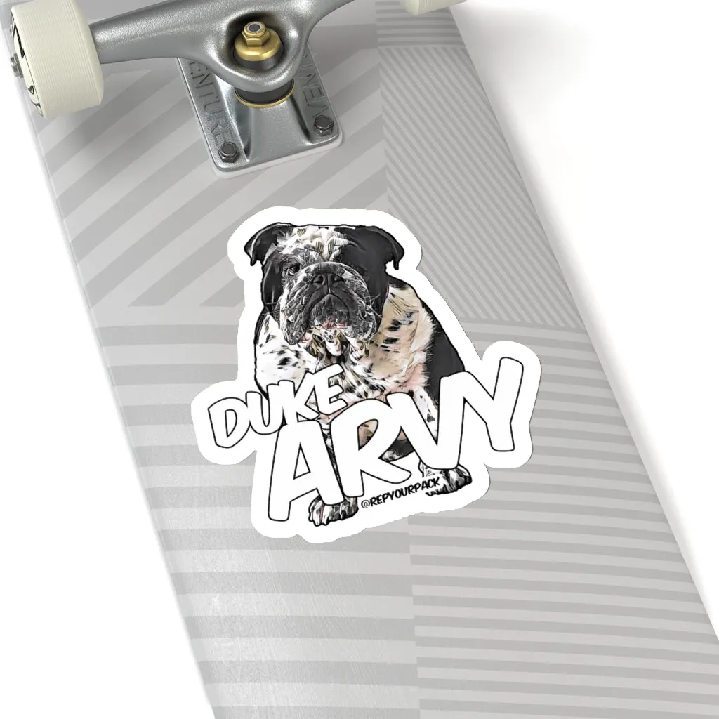 Duke Arvy Stickers