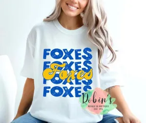 Foxes Tee,Sweatshirt or Hoodie Preorder