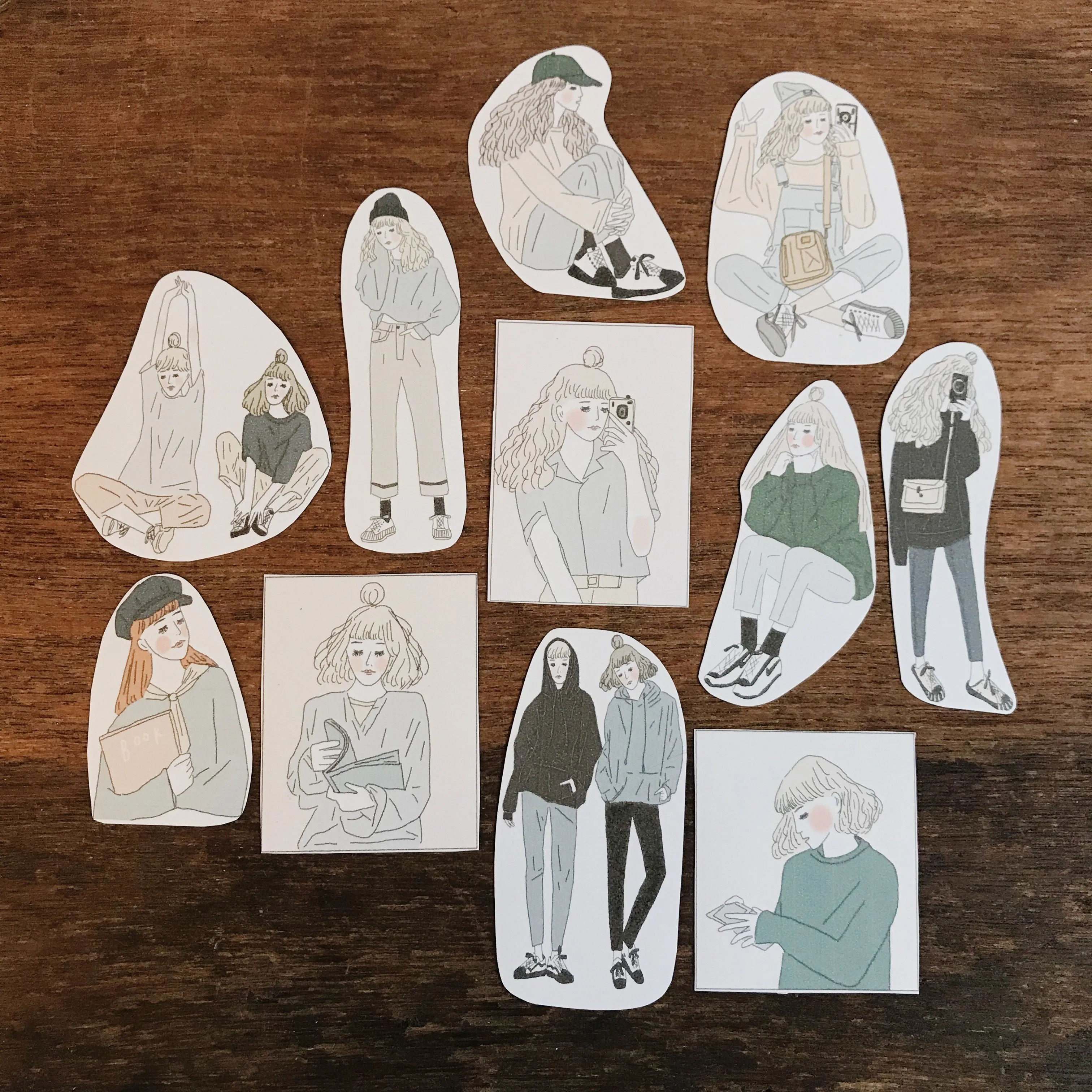 Girl's Project Stickers 019