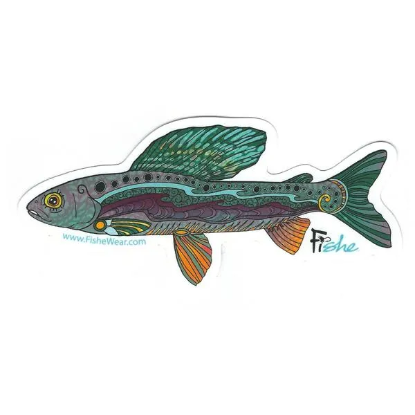 Groovy Grayling Sticker