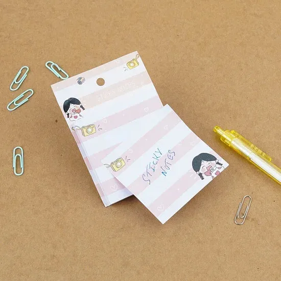 Japanese Girl Sticky Notes