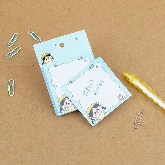 Japanese Girl Sticky Notes