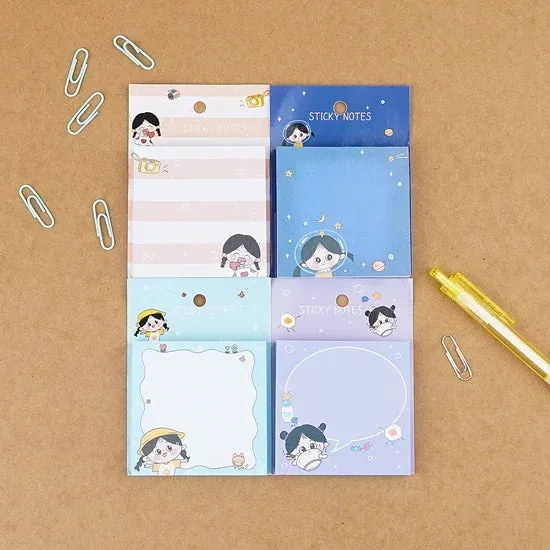 Japanese Girl Sticky Notes