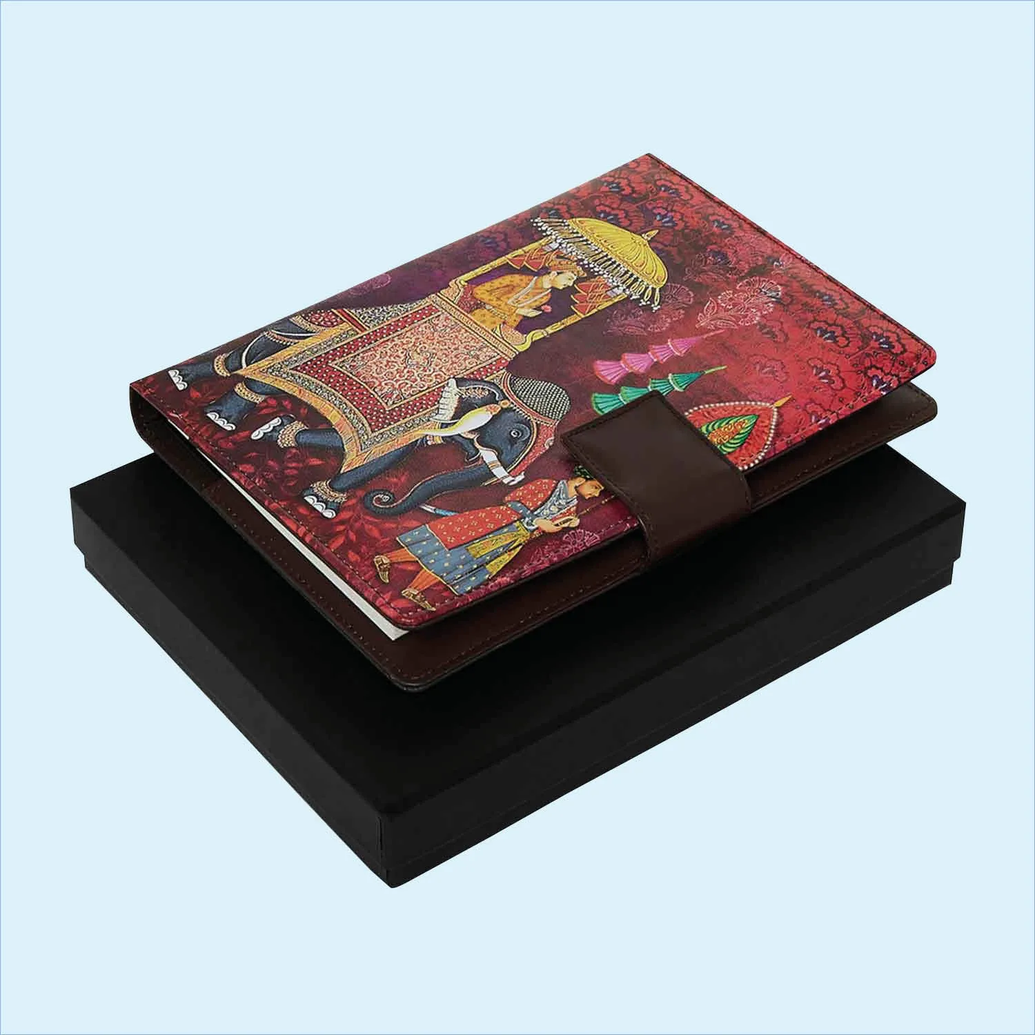 King Procession Leather Case with Diary