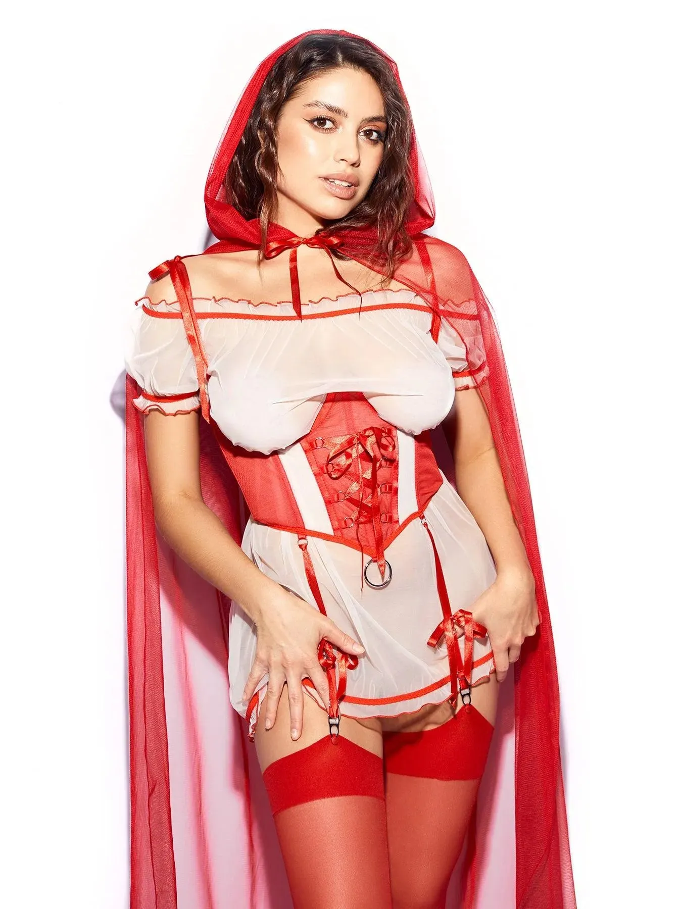 LITTLE RED RIDING HOOD CORSET