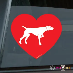 Love German Shorthaired Pointer  Sticker