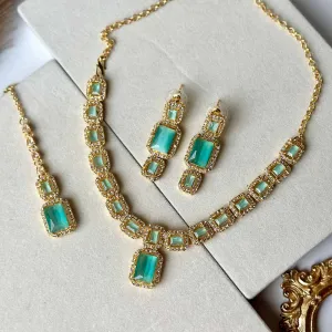 Nora Set (Golden Turquoise)