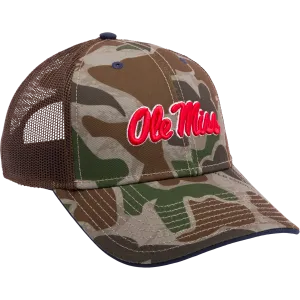 Ole Miss Old School Green Cap