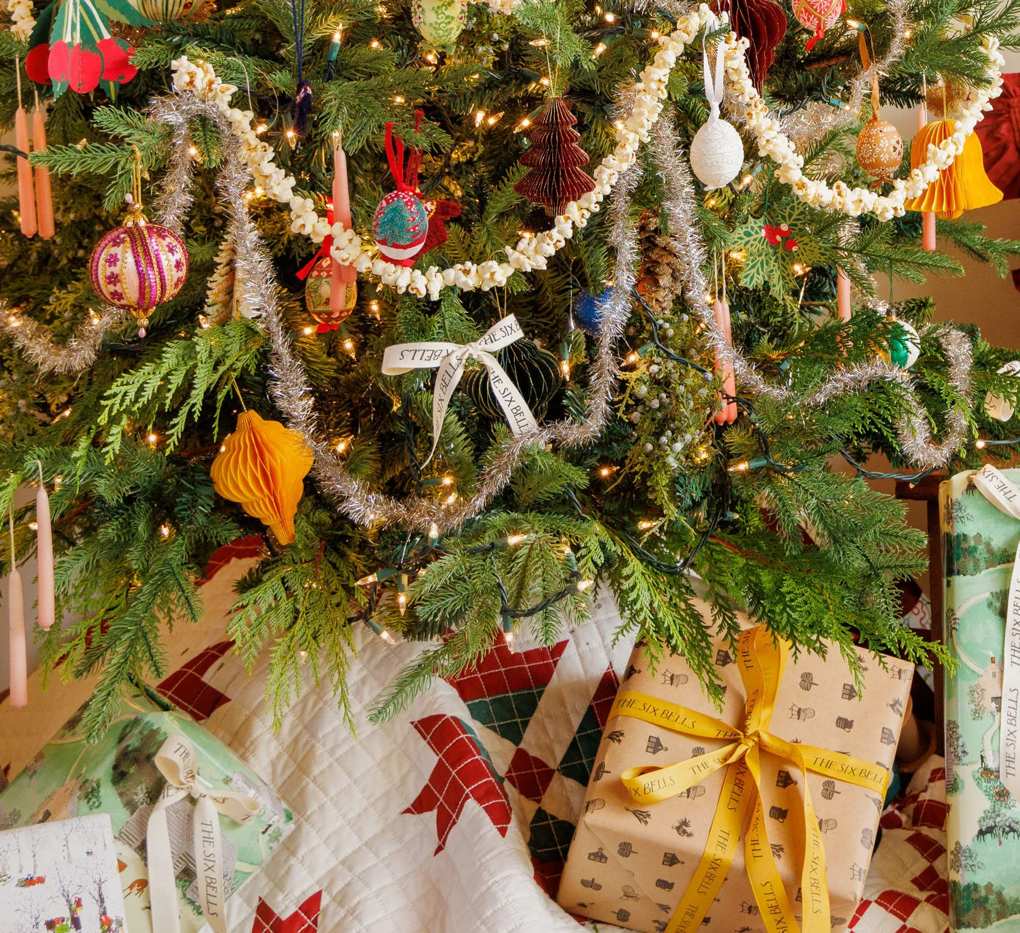 Paper Lantern Ornament Trio