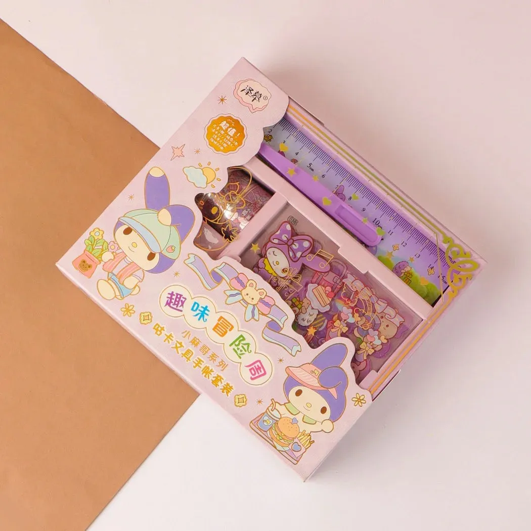 Sanrio Guka Stationery Sticker DIY Set Box