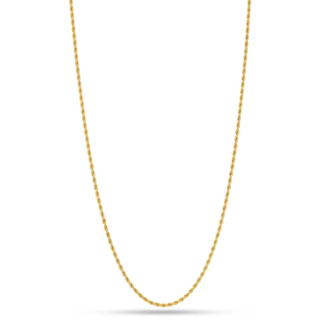 Solid Gold 3mm Rope Chain