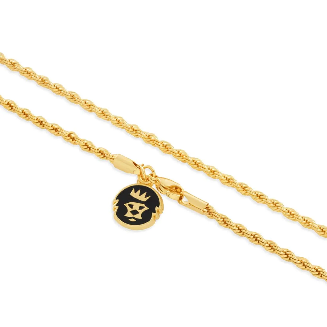 Solid Gold 3mm Rope Chain